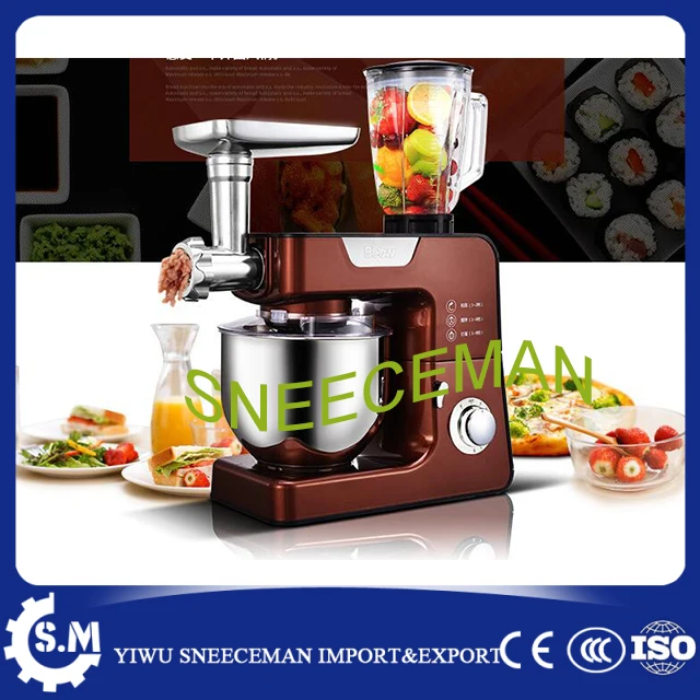 5L household commercial dough mixer machine automatic multifunctional fruit juicer meat grinder maker egg mixing machine