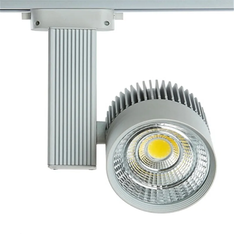 

25W 30W Warm White/Natural White/ White Track Light Rail Lamp COB Rail Light LED Spotlight Track Lamp AC85-265V