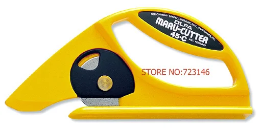 MADE IN JAPAN OLFA 45-C Rotary Cutter for cutting linoleum, carpet, shrink wrap & nylon