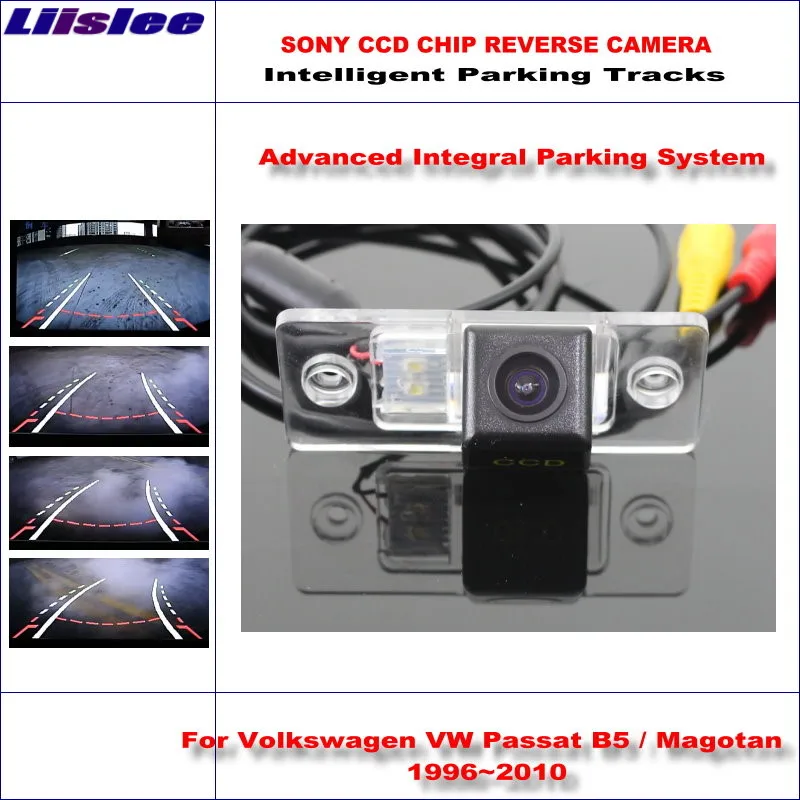 

Rear View Camera For VW Passat B5 Magotan 1996~2010 Intelligent Parking Tracks Reverse Dynamic Guidance Trajectory HD CCD CAM