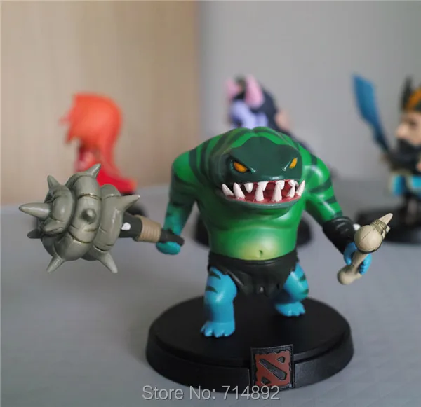 DOTA 2 Tidehunter toy Dota2 heroes TH PVC Q version figure 4