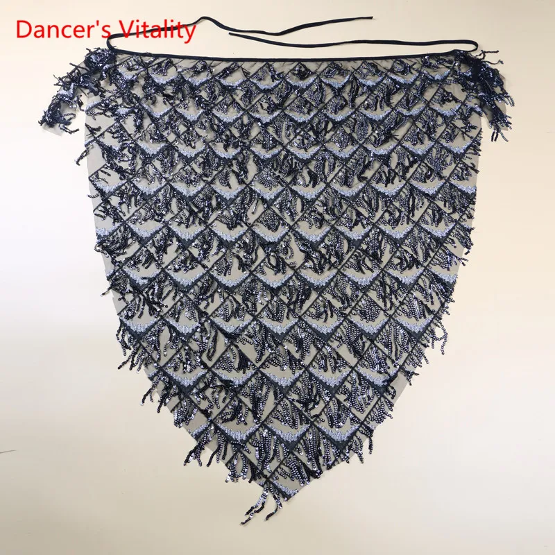 Womne – serviette de danse du ventre, chaîne de hanche, en Triangle, à paillettes, accessoires pour ceinture, nouvelle collection