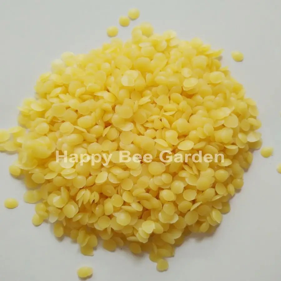 

100% natural pure yellow refined beeswax pellet candle grade 20kg