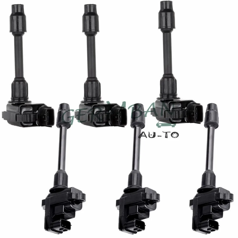 Newly 6PCS/LOT Ignition CoilS 22448-31U11 22448-31U06 For 1994-1999 VQ30DE Nissan Maxima Infiniti VQ30DE VQ20DE 22448-31U01