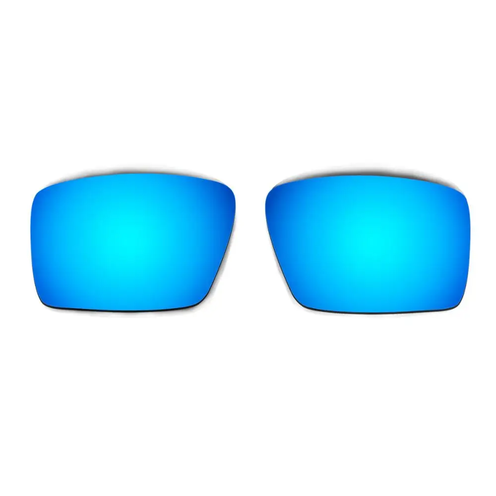 2 Pairs HKUCO For  Eyepatch 2 Polarized Replacement Lenses Increase Clarity Blue & 24K Gold