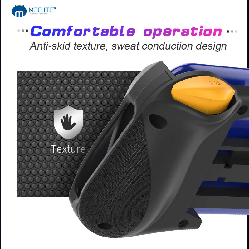 Mocute 057 4,0 블루투스 게임 패드 pubg controlador pubg móvil activa 조이스틱 inalámbrico joypad para ios xs para tableta android