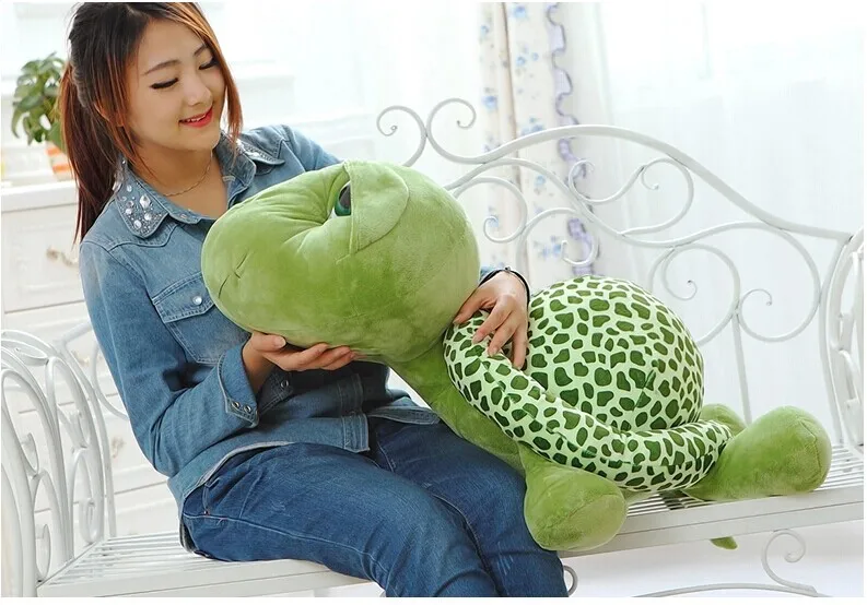 large 100cm green turtle big eyes turtle doll throw pillow chirstmas gift p0869