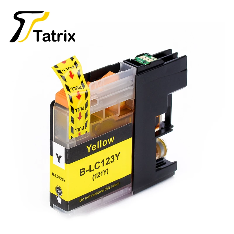 Tatrix LC123 LC121 Compatible Ink Cartridge For Brother DCP-J4110DW/J132W/J152W/ J552DW/J752DW MFC-J470DW J650DW J870DW J245