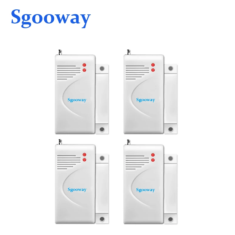 Sgooway Good price Wireless 433mhz Door sensor,door alarm magnetic door detector security door contact