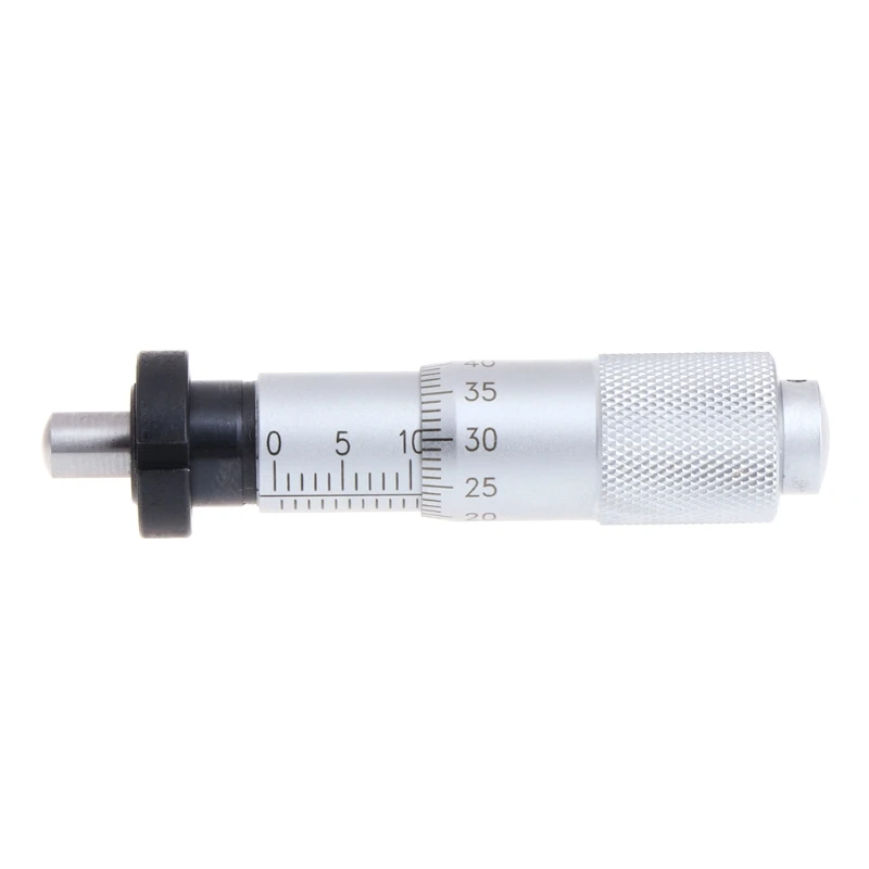Round Type 0-13mm Range Micrometer Head Measurement Measure Tool Rotation Smooth LS\'D Tool