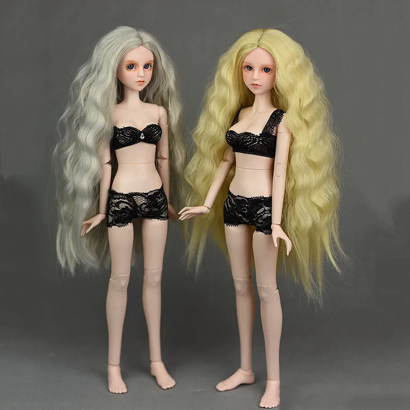 1set Soft Lace Underwear for 1/4 doll Bikini Clothes Bra & Briefs For 40-50cm Doll Knickers For 1:4 BJD Dolls Top & Underpant