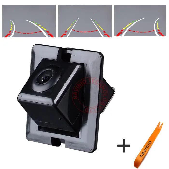 

CCD track Camera Directive Parking Assistance back up For TOYOTA NEW PRADO Car Rear View Reverse Sensor Autoradio Wide Angle HD