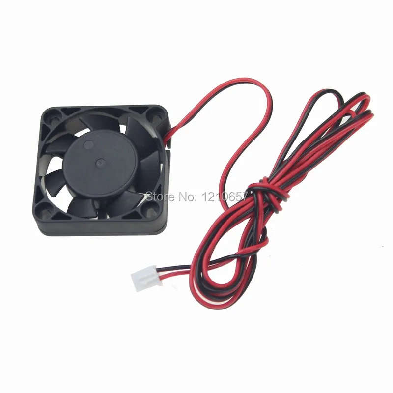 

5Pieces Gdstime 24V 2Pin Ball DC Cooling Fan 40mm x 10mm 4cm 4010B 1M wire RepRap 3D Printer CPU