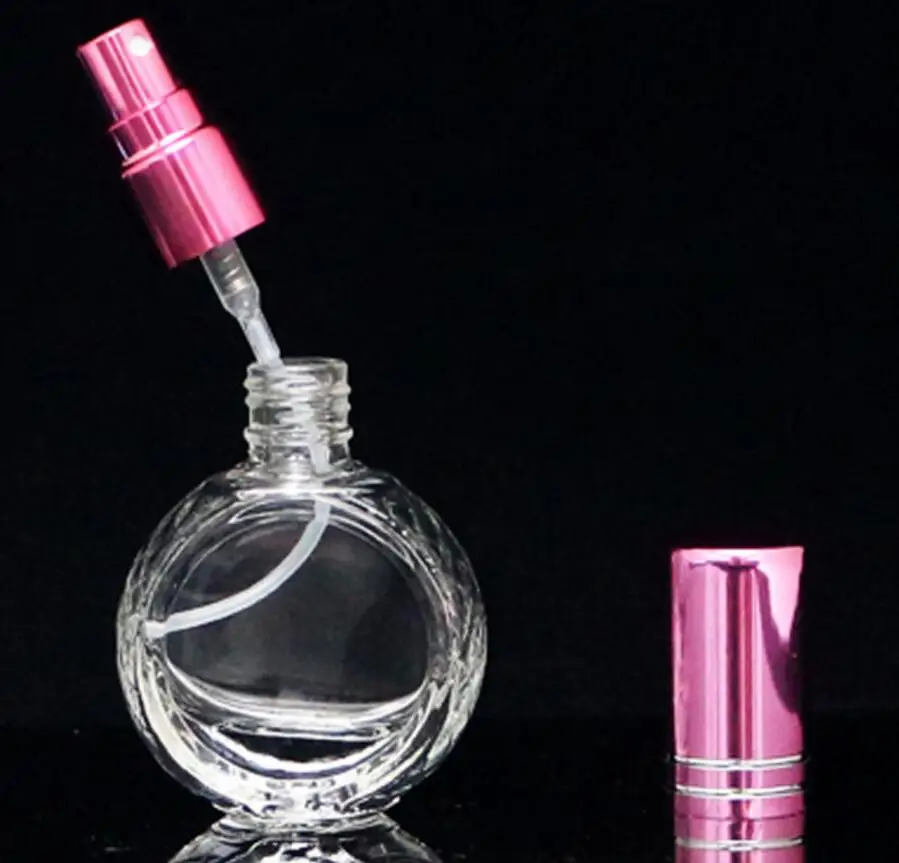 wholesale 100pcs 10CC Spray Fine Mist Glass Bottles With Sprayer & spray Glass Perfume Bottle