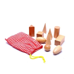 2016 New Arrival Math Toys Montessori Math Juguetes Geometry Blocks Wooden Learning Education High Quality