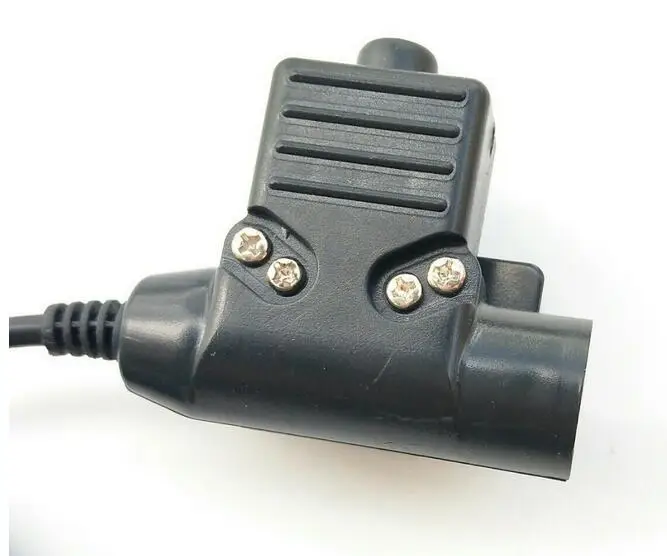 كابل U94 PTT لسماعة الرأس Z التكتيكية Bowman Elite II HD01 HD02, ل Midland 2 دبوس راديو ثنائي الاتجاه G6 G7 GXT550 GXT650 LXT80 75-510