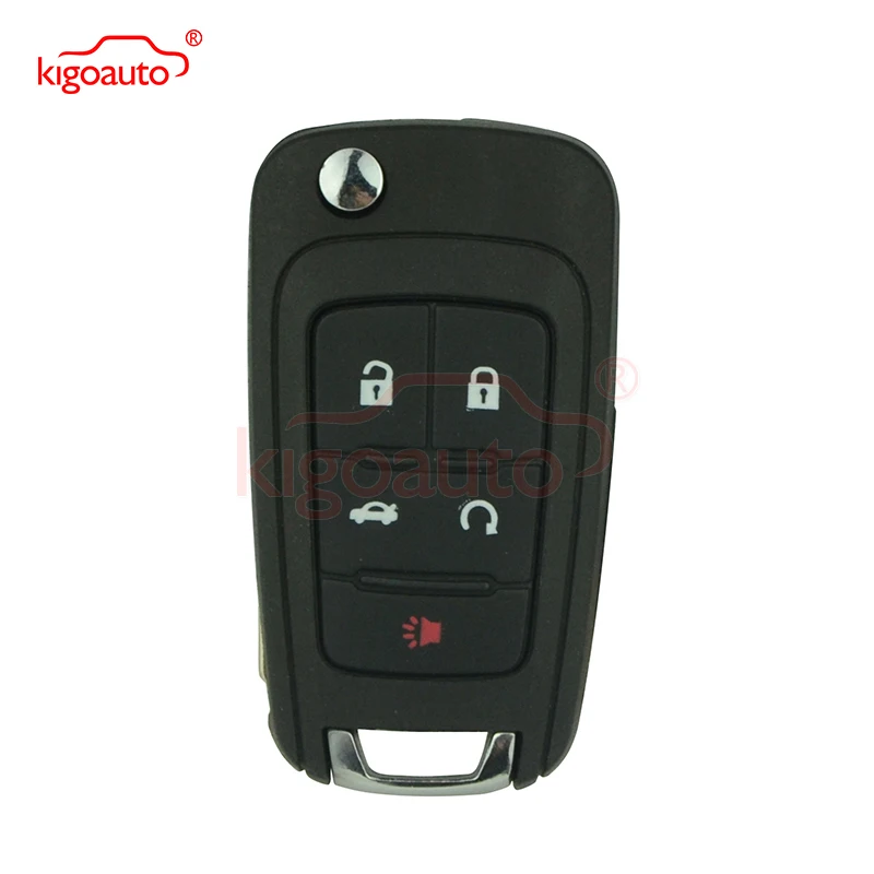 Kigoauto дистанционный ключ 4 кнопки с паникой 315 МГц 13500226 Для Chevrolet Equinox Camaro Flip Key V2T01060512