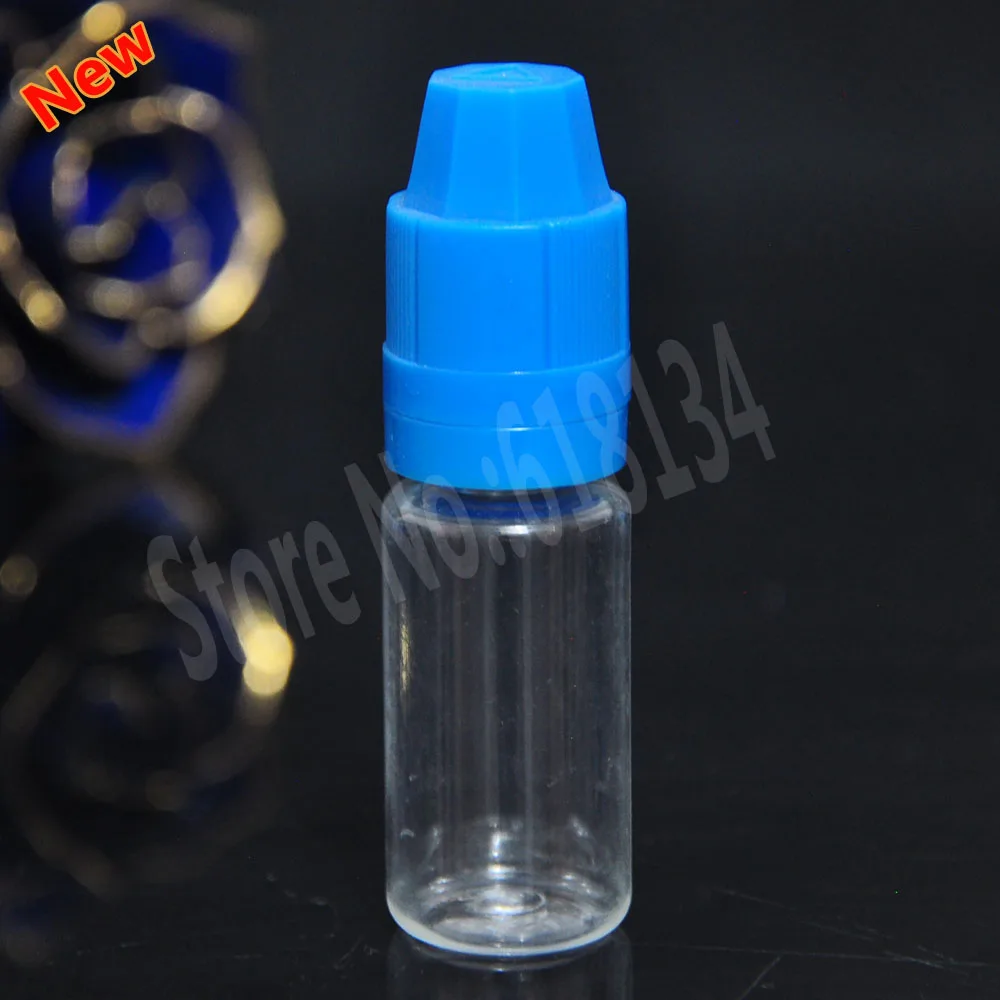 

2500pcs 10ml PET dropper bottle with tamper proof ninogan cap for liquid