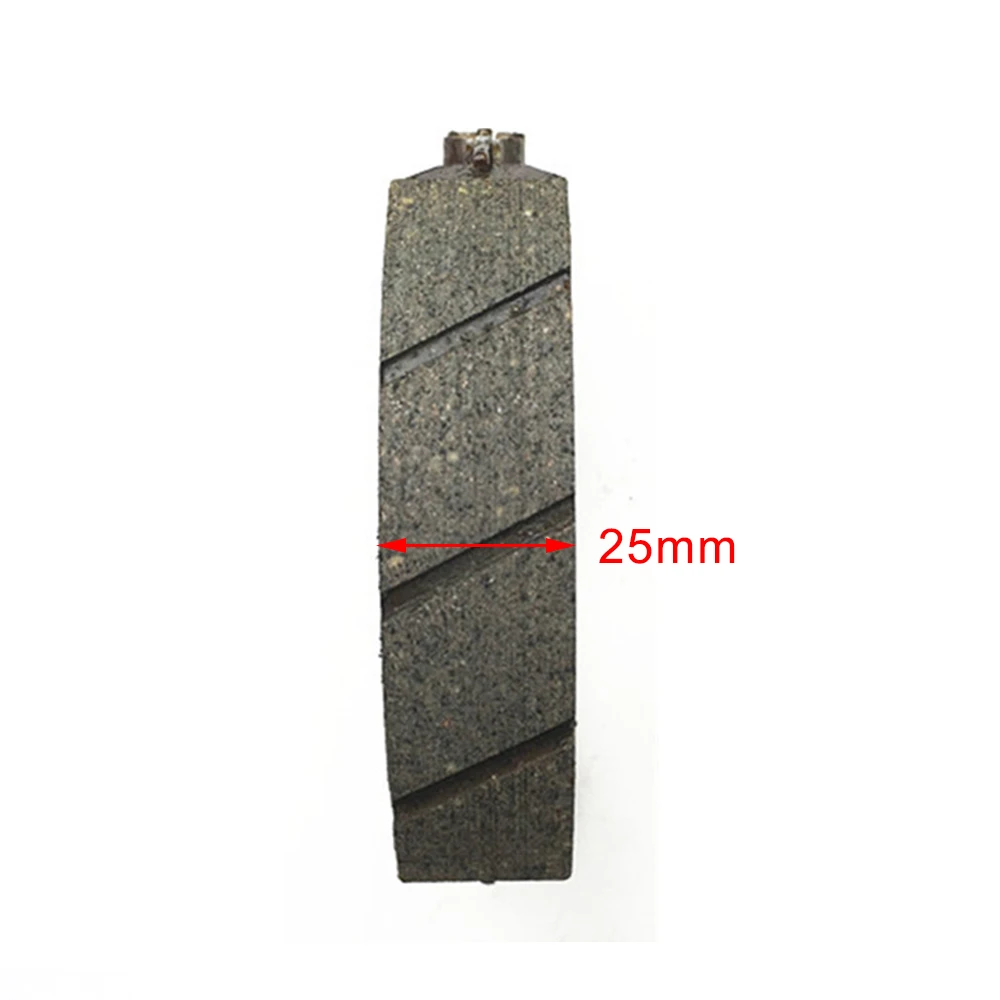 Brake Shoes with Spring Brake Pad Model 130  for many Electric Bike and Mopeds Tricycle