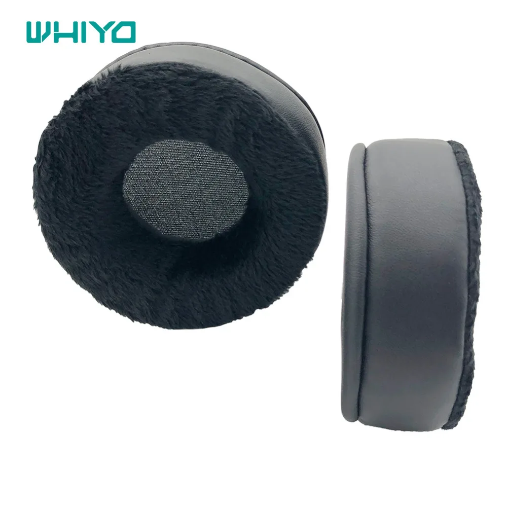 

Whiyo 1Pair of Velvet Leather Sleeve Pillow Ear Pads Cushion Cover Earpads Earmuff Replacement for Brainwavz HM3 HM 3 Headphones