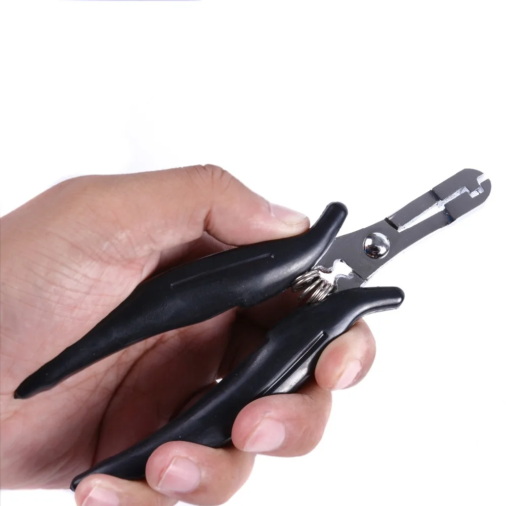 1pc Metal 4mm U Shaped Pliers For Micro Rings Human Hair extensions Tools