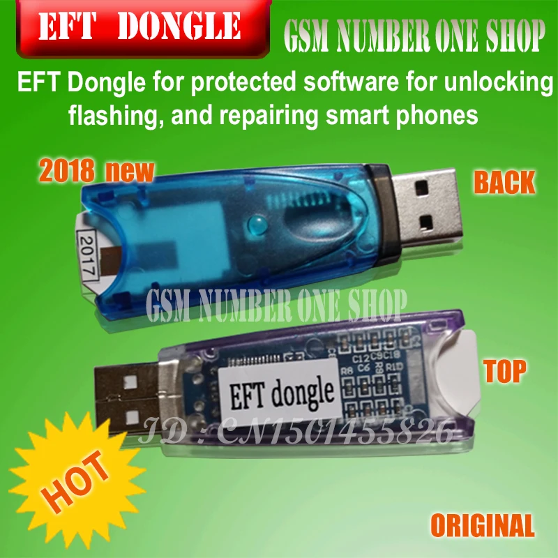 EFT dongle/easy firmware team dongle for protection software, for unlocking, flashing, and repairing smart phones