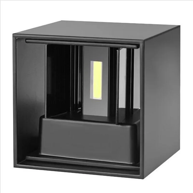 Imagem -05 - Dimmable Led Wall Cube Lamp Superfície Ajustável Montada Impermeável ao ar Livre Ip65 Jardim Luz 9w 12w 1pc