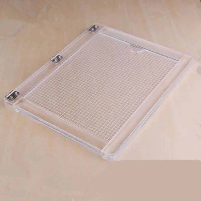 Notebook type acrylic positioner rubber colour process device transparent acrylic printing positioner