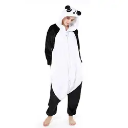 Kung Fu Panda Sleepwear Pajamas Anime Cosplay Costume Flannel Pijama Warm Winter Night Wears Pajama Sets