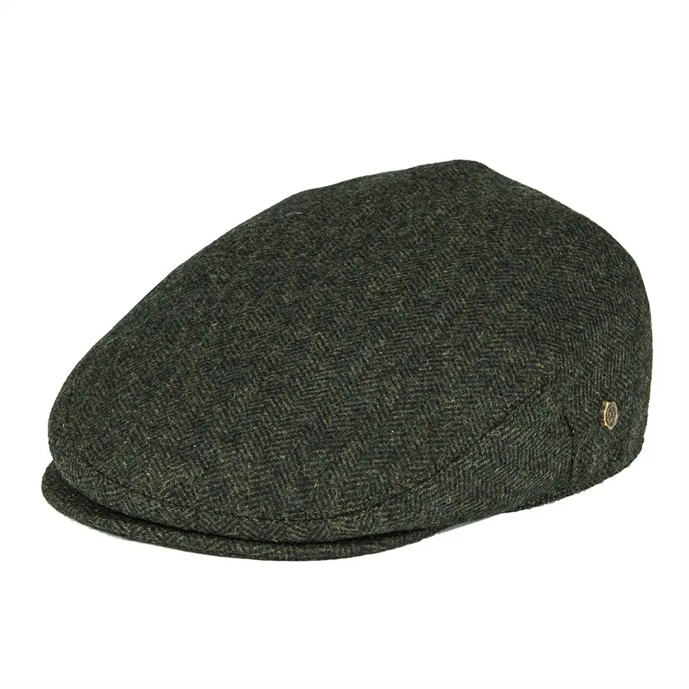 VOBOOM Wool Tweed Flat Cap Herringbone Newsboy Caps Boina Men Women Beret Classic Cabbie Driver Hat Golf Hunting Ivy Hats 200