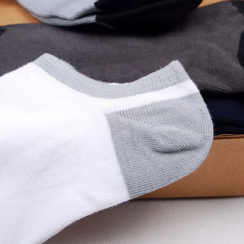 Summer Men's Bamboo Fibre Invisible Boat Socks Ankle Socks Male Fashion Deodorant Calcetine Sock Sock Slippers 10pcs=5pairs/lot