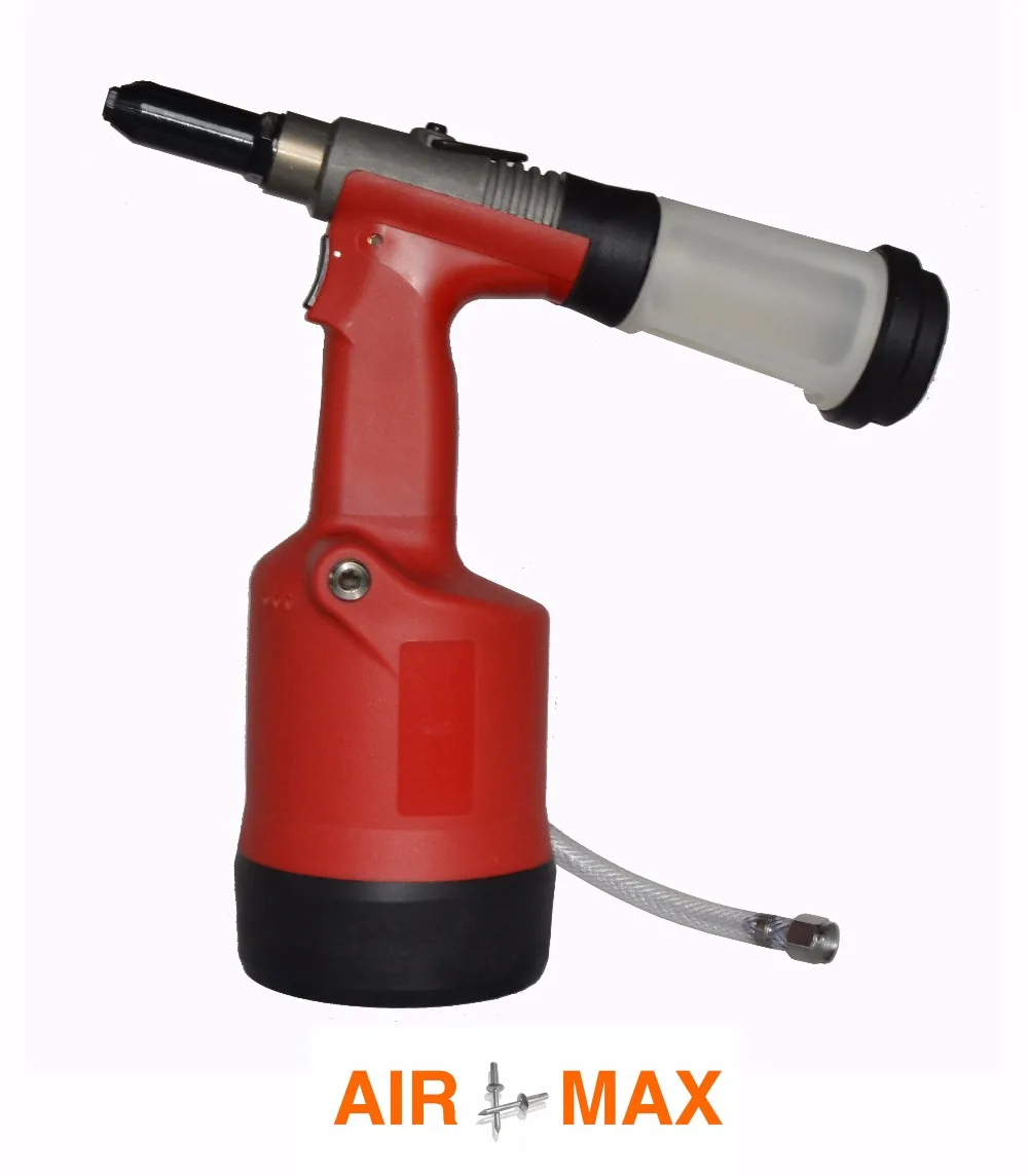 

1/4" Professional Air Riveter Pneumatic Rivet Gun With integrated vacuum system, LONG STROKE, SPECIALLY FOR MONOBOLT