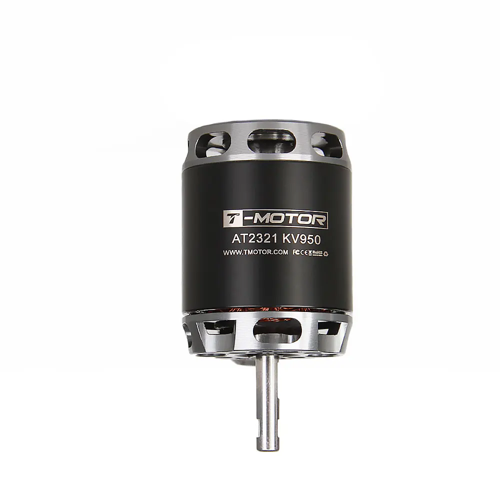 T-MOTOR AT2321 Long Shaft KV950 KV1250 brushless motor for  long range VTOL fixed wing UAV mapping surveillance delivery drone