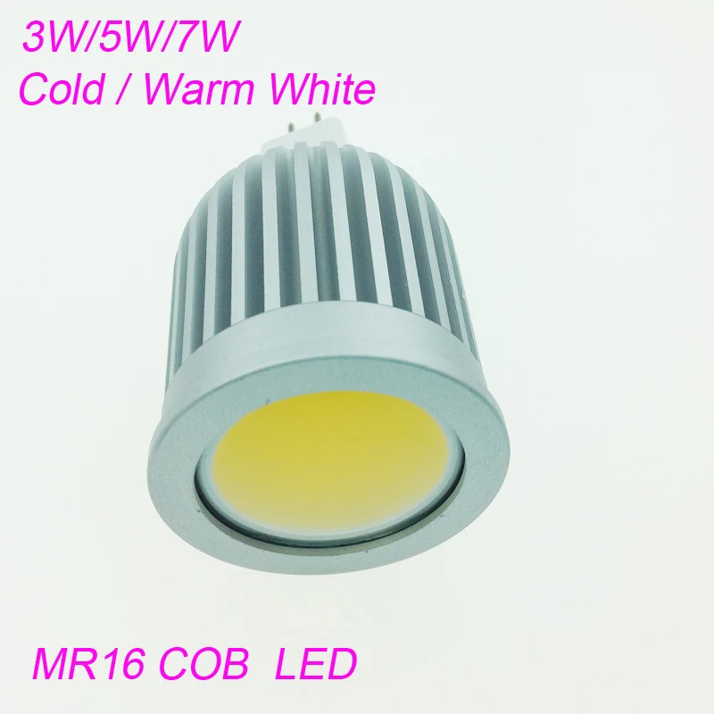 

High Power 3w 5w 7w Led Spot Light Dimmable E27/E14/GU10 COB Spotlight Lamp Bulb MR16 12V Warm Cold White AC85-265V Bulb Lamps