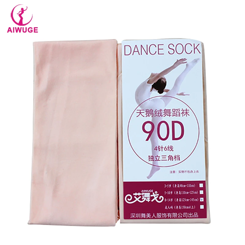 Kids Girls Ballet Dance Tights Soft Ballerina  Socks Pantyhose Dance Leggings Spring Nude/White/Black