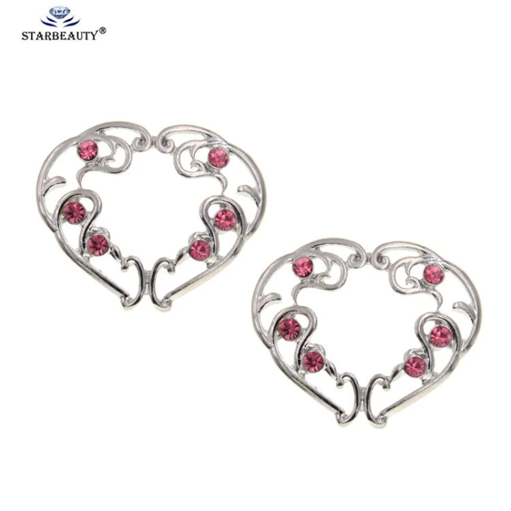 2pcs/Set 2016 Hot Sell Peaches Surgical Steel Nipple Shield Indian Style Nipple Rings Pink Nipple Piercing Body Jewelrys