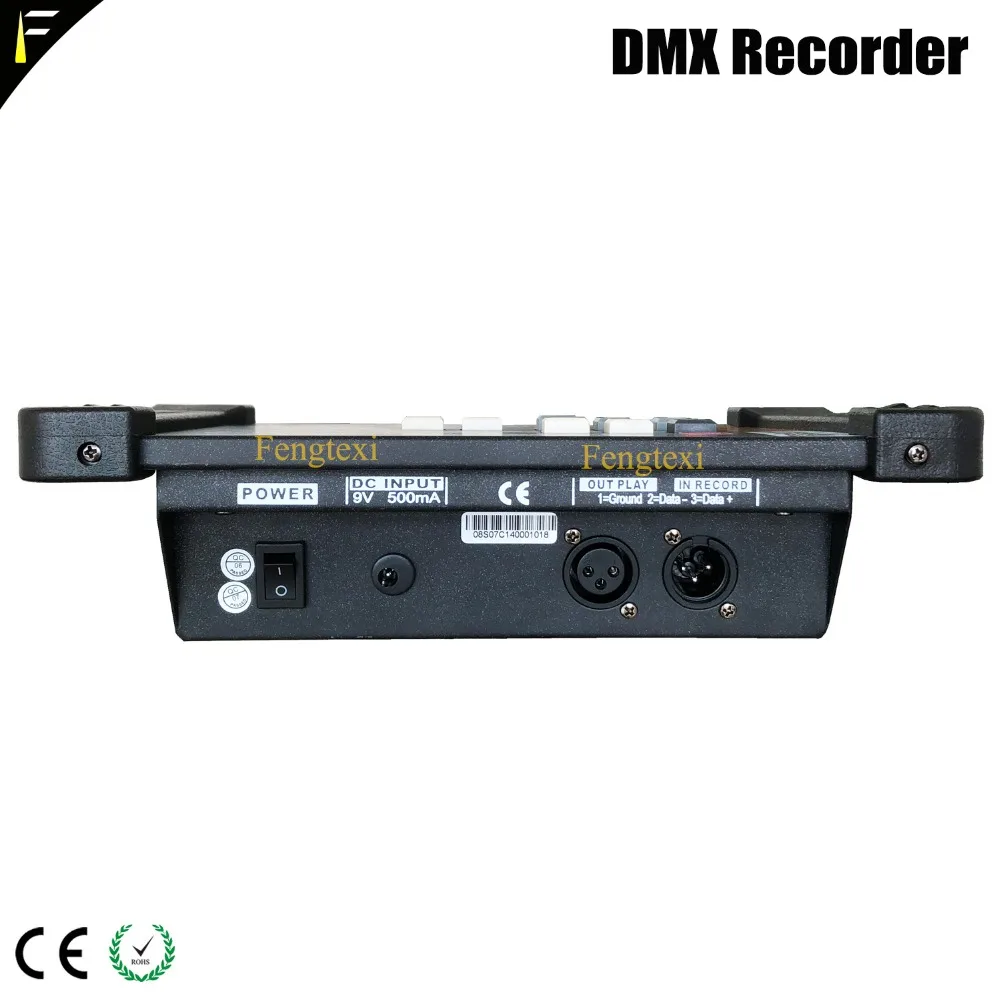 Imagem -03 - Controlador Dmx 512 para Iluminação de Palco Console Móvel Fácil Controle Gravador Suporte para Salvar Programas 4mb Automático One Touch Switch