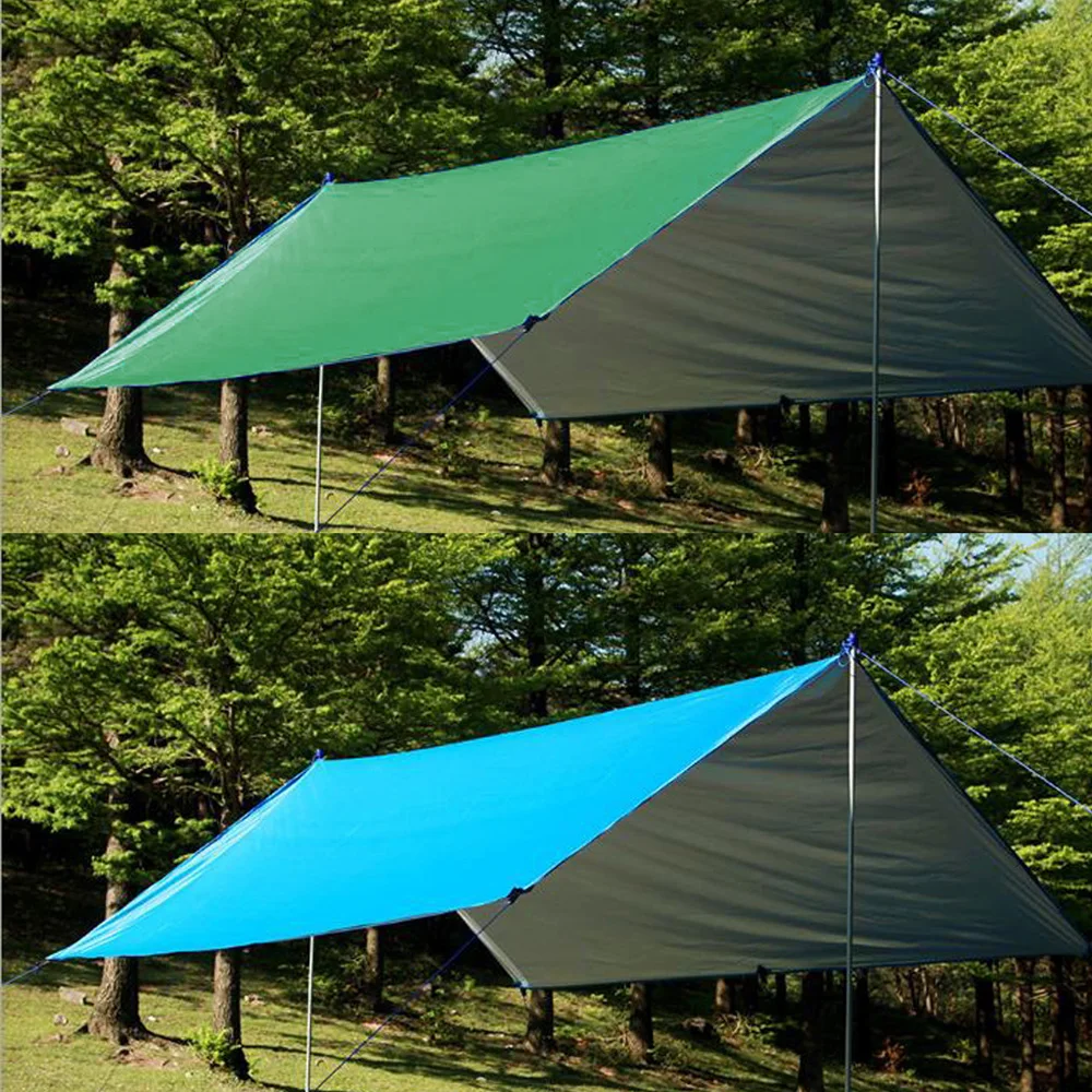 3mx3m Waterproof Tent Sun Shelter Outdoor Pergola Awning Multifunction Canopy Sunshelter Rain Tarp Tent Carpet