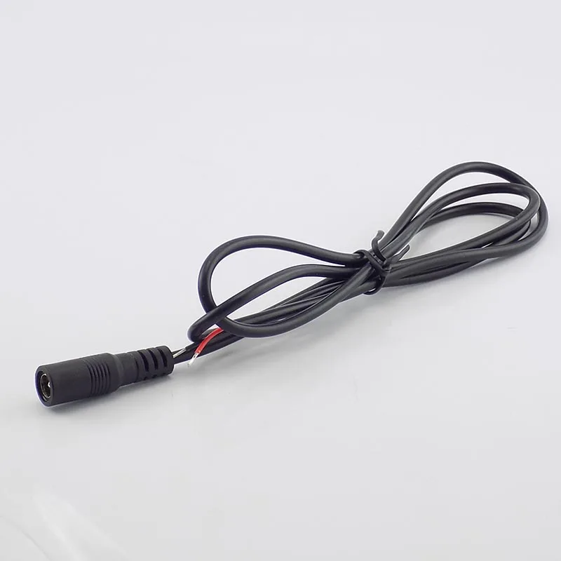 25cm/1M 12V DC Female cable long Power supply Extension Cord Plug connector Adapter for CCTV LED strip light camera 5.5*2.1mm image 6