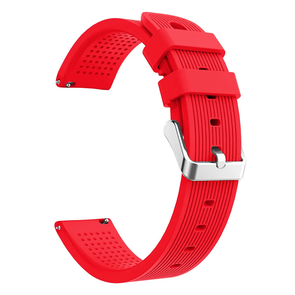 20mm Soft Silicone Watch Band for samsung Gear Sport S4 S2 Replacement Smart Watch Wristband For Samsung Galaxy Watch 42mm Strap