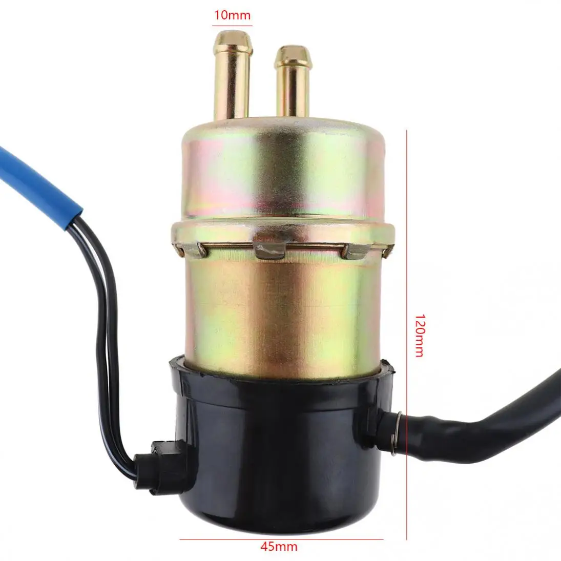 490401055 12V 1A 60-80 LPH Auto Motorcycle High Flow Electric Fuel Pump for XRV750 Africa Twin 1990-2003/Kawasaki