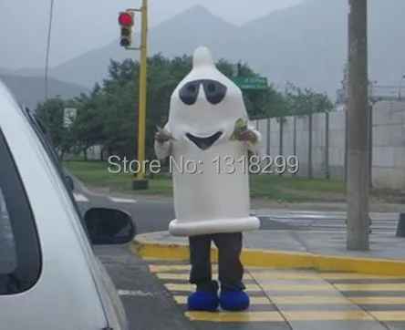 mascot CONDOM mascot costume fancy dress custom fancy costume cosplay mascotte theme carnival costume kits