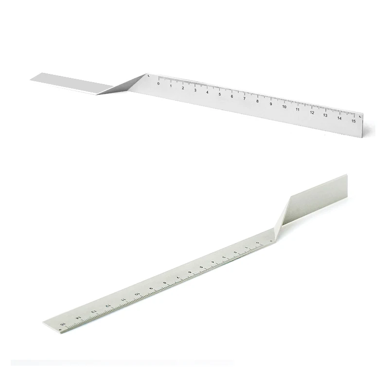 Architect Aluminum Alloy Scale Ruler Office Stationery  Creative Designer Metal Ruler