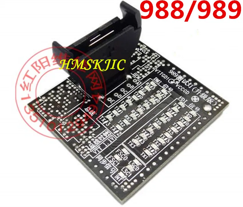 Laptop 988 989 CPU black socket tester for I3,I5,I7 laptop motherboard with LED