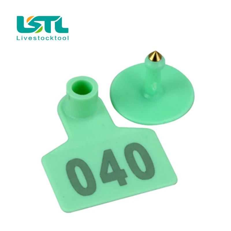 Cattle Livestock Cattle Pig Ear Tags With Words Numbers 001-500 Farm Animal Ear Lasers Cattle Pig Identification Farm Tools