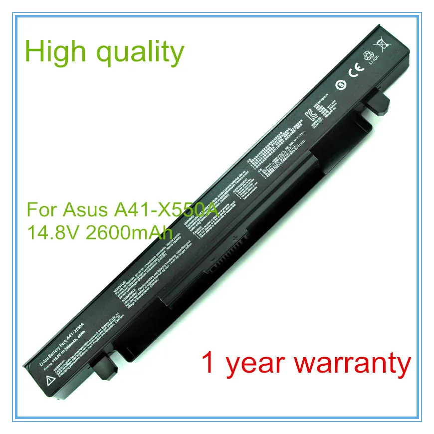 Replace Laptop battery for X450C A550C A550X X550 X550A X550B X550C X550D X550V X550X A41-X550A