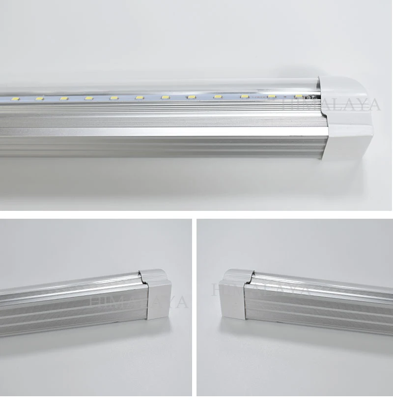 Toika 50pcs 40w 50w Led Tubes T8 Led Integrated Tubes 2400mm Linkable light Ceiling lights for Garage Warehouse Workshop