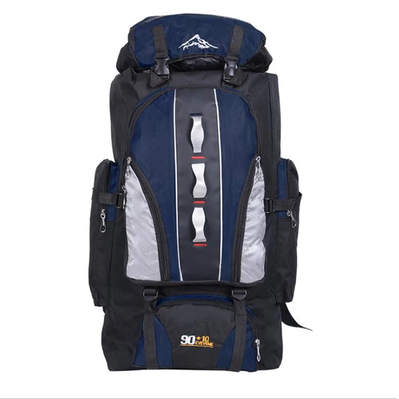 Functional 100L Waterproof Nylon Hiking Backpacks Big Capacity Tactical Backpack Travel Professional Outdoor Sport Rucksack Men