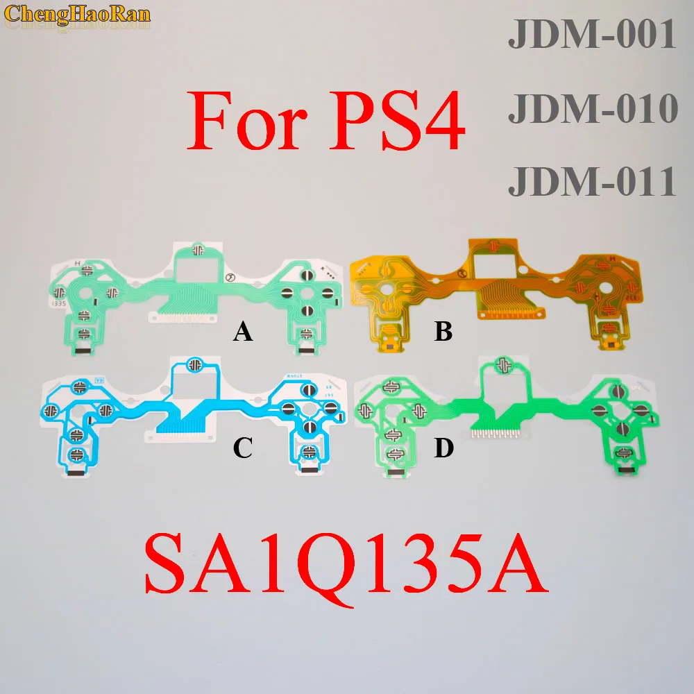 Jds Jdm 030 040 SA1Q160A 159A 113A 135A 194A 222A Voor PS3 PS4 Dualshock Pro Slim Controller Geleidende Film Toetsenbord flex Kabel