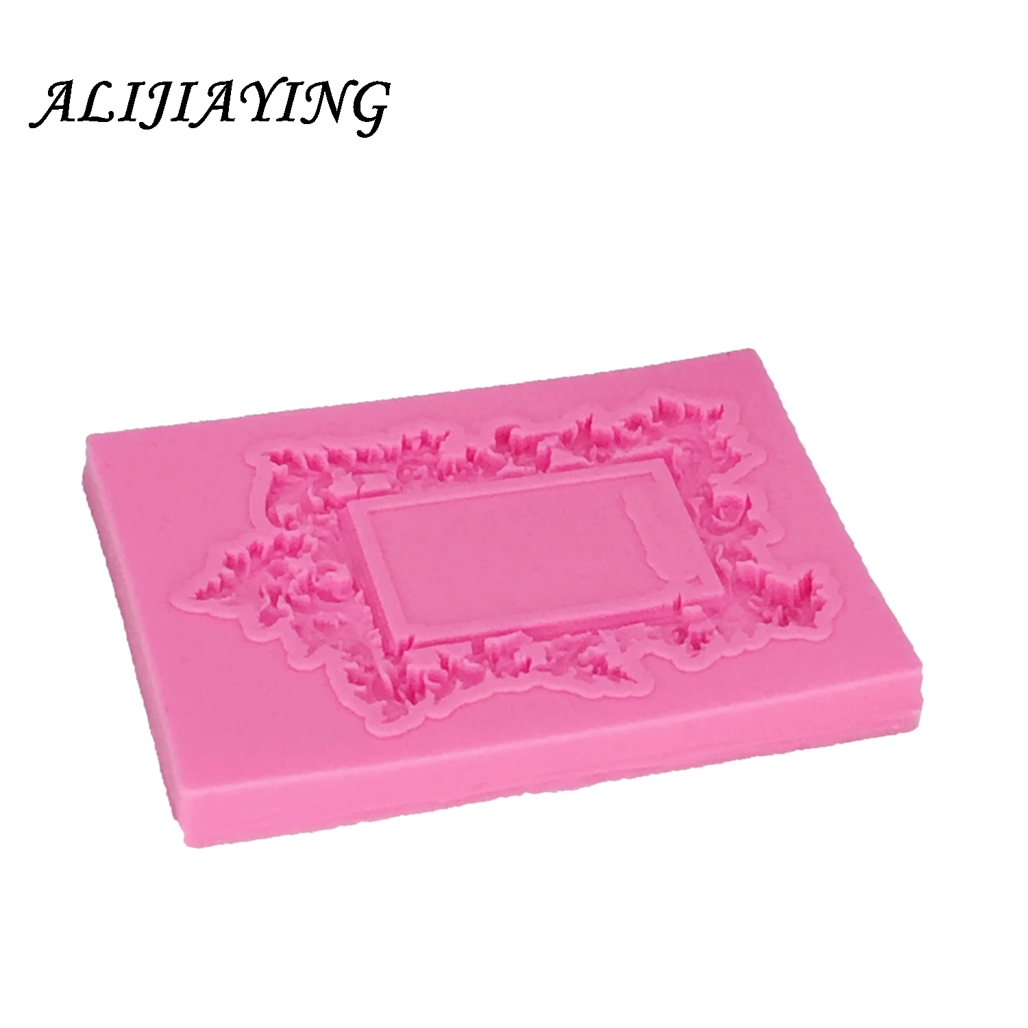 1Pcs DIY Vine shape Frame 3D Silicone Mold Craft Mold Fondant Cake Decorating Tools Chocolate Candy Gumpaste Molds D1019